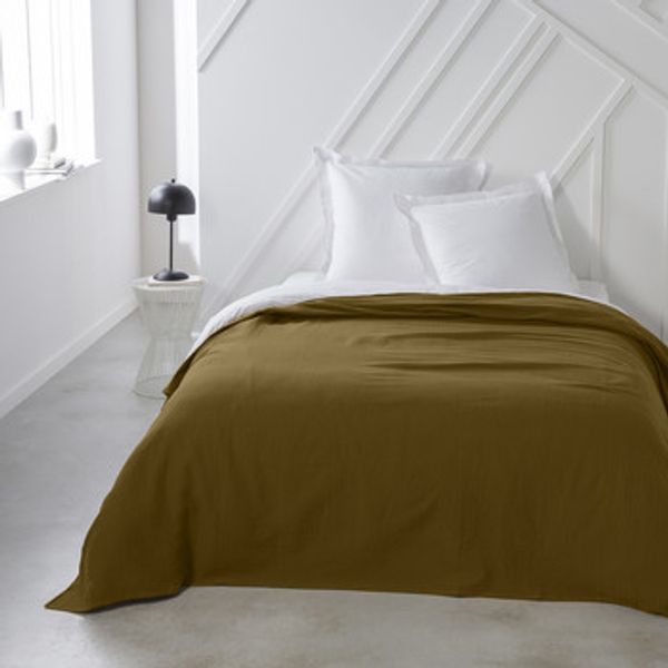 Today Today  Deke Jete de Lit 220/240 Gaze de coton TODAY Essential Bronze  Today