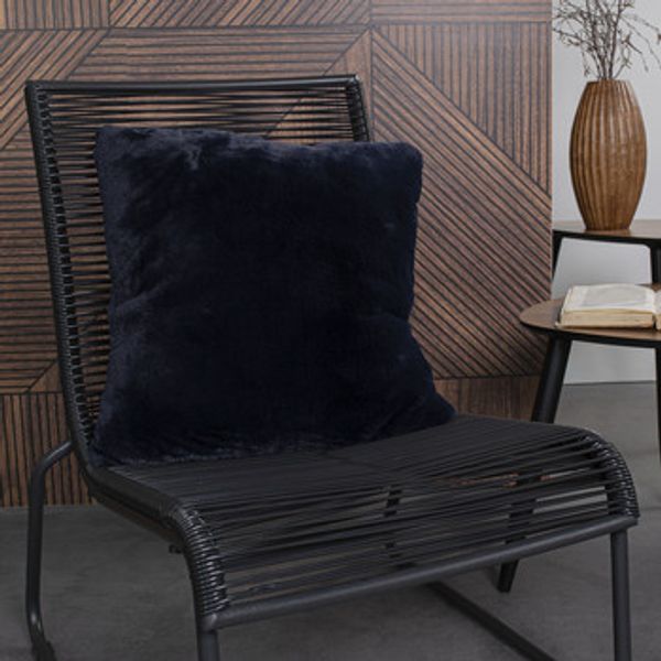 Today Today  Jastuci Coussin 45/45 fausse fourrure WINTER SPIRIT Navy Badi  Today