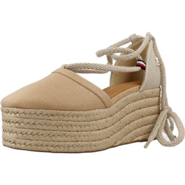 Tommy Hilfiger Tommy Hilfiger  Espadrile CLOSED TOE LINEN FLATFOR  Tommy Hilfiger