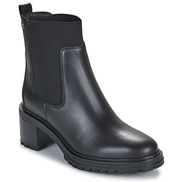 Tommy Hilfiger Tommy Hilfiger  Polučizme FLAG MID HEEL LEATHER CHELSEA  Tommy Hilfiger