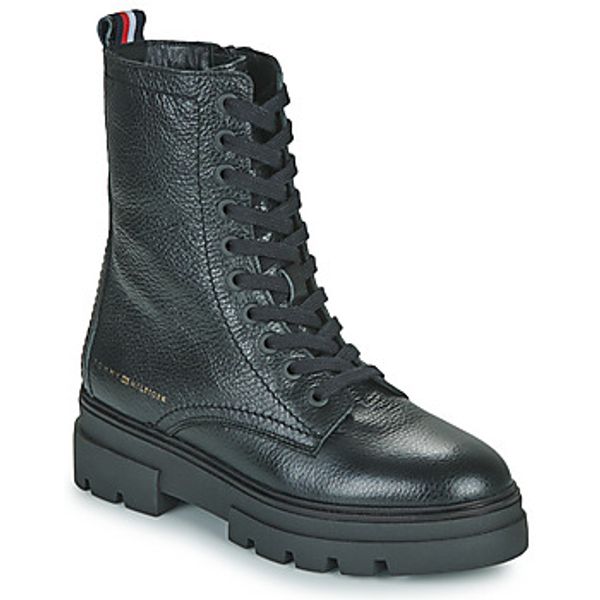 Tommy Hilfiger Tommy Hilfiger  Polučizme MONOCHROMATIC LACE UP BOOT  Tommy Hilfiger