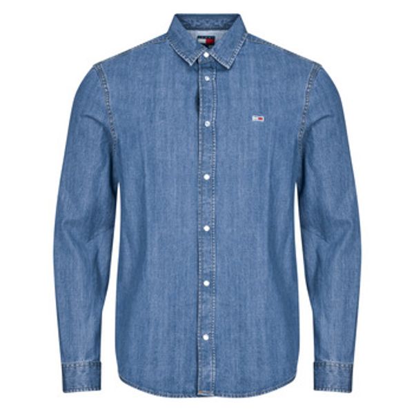 Tommy Jeans Tommy Jeans  Košulje dugih rukava RGLR FIT SHIRT MID BLUE  Tommy Jeans