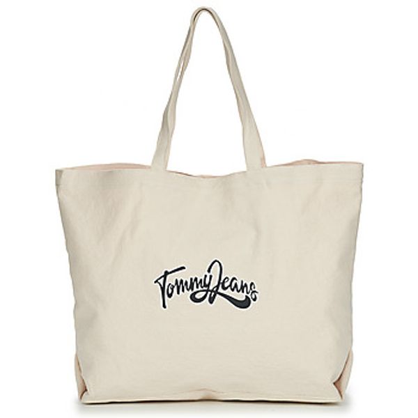 Tommy Jeans Tommy Jeans  Shopper torbe  TJW CANVAS TOTE NATURAL  Tommy Jeans