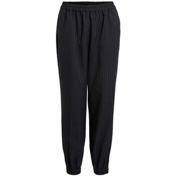 Vila Vila  Hlače Petra HW Pants - Navy  Vila