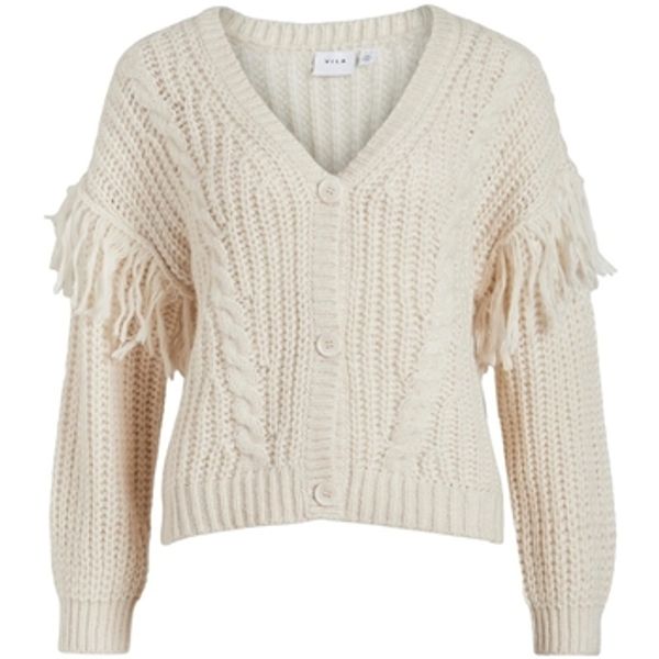 Vila Vila  Kaputi Aksina Cardigan L/S - White Sand  Vila