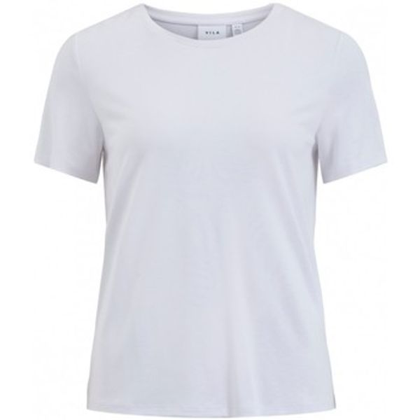 Vila Vila  Sportske majice Modala O Neck T-Shirt - Optical Snow  Vila