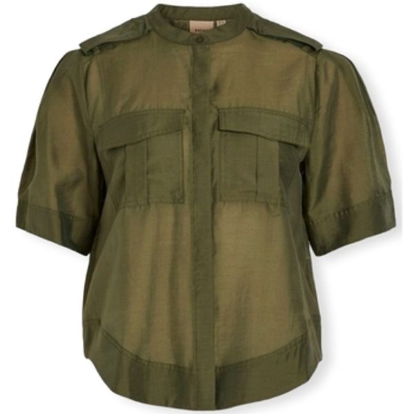 Vila Vila  Topovi i bluze Alinine Shirt 2/4 - Ivy Green  Vila