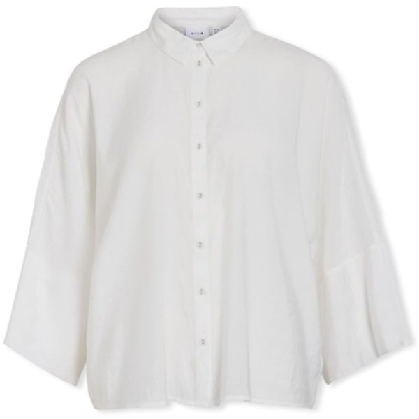 Vila Vila  Topovi i bluze Aspyn 3/4 Loose Shirt - Cloud Dancer  Vila