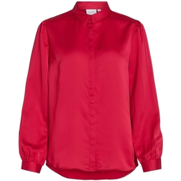 Vila Vila  Topovi i bluze Noos Ellette Satin Shirt - Love Potion  Vila