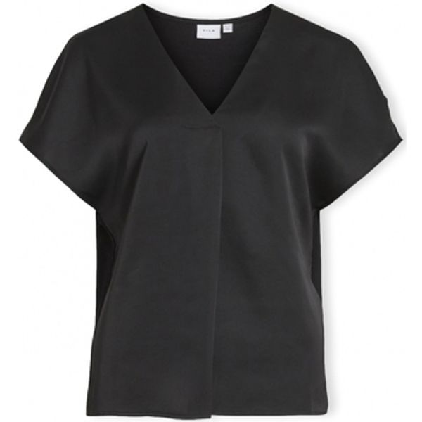 Vila Vila  Topovi i bluze Noos Top Ellette V - Black  Vila