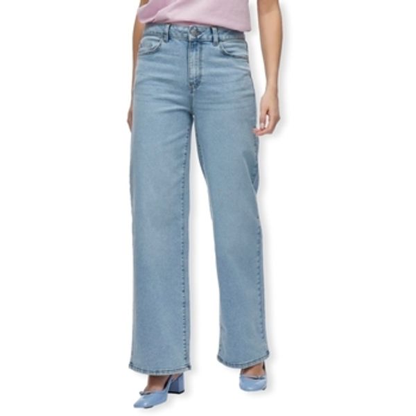 Vila Vila  Traperice ravnog kroja Emma Wide Jeans - Light Blue Denim  Vila