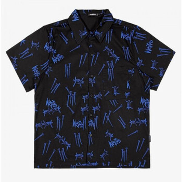 Wasted Wasted  Košulje dugih rukava Shirt all over blind  Wasted