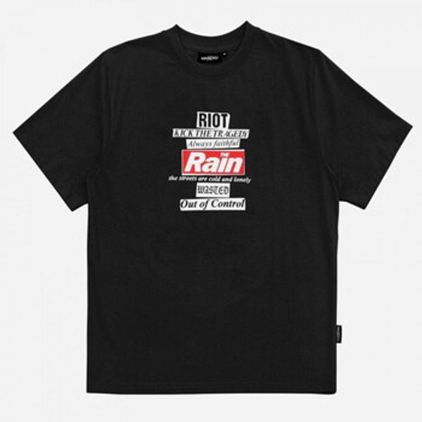 Wasted Wasted  Majice / Polo majice Rain t-shirt  Wasted