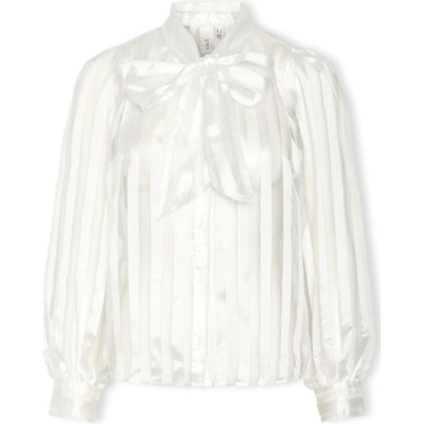 Y.a.s Y.a.s  Topovi i bluze YAS Jose Shirt L/S - Star White  Y.a.s