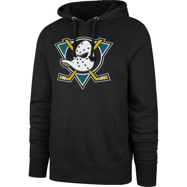47 47 NHL ANAHEIM DUCKS IMPRINT BURNSIDE HOOD Muška majica, crna, veličina