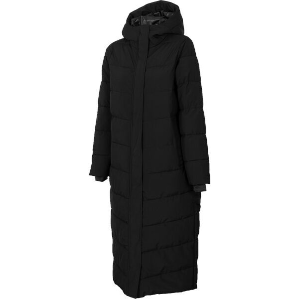 4F 4F DOWN JACKET Dámský péřový kabát, crna, veličina