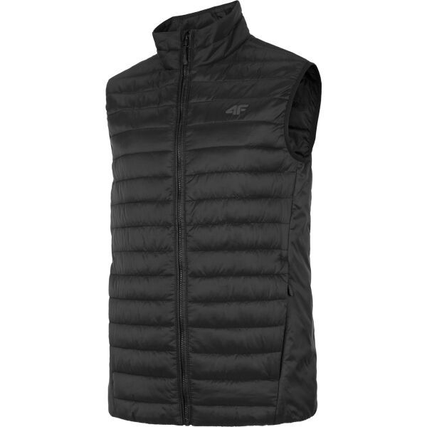 4F 4F MEN'S JACKET Muški prsluk, crna, veličina