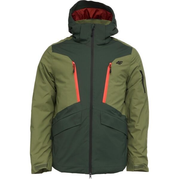 4F 4F TECHNICAL JACKET Muška skijaška jakna, tamno zelena, veličina