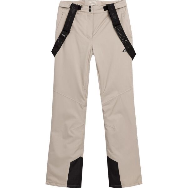 4F 4F TROUSERS SKI Ženske skijaške hlače, bež, veličina