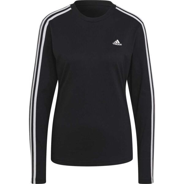 adidas adidas 3S LS T Ženska majica kratkih rukava, crna, veličina