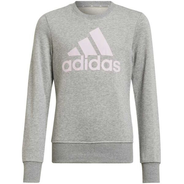 adidas adidas BL SWT Majica za djevojčice, siva, veličina