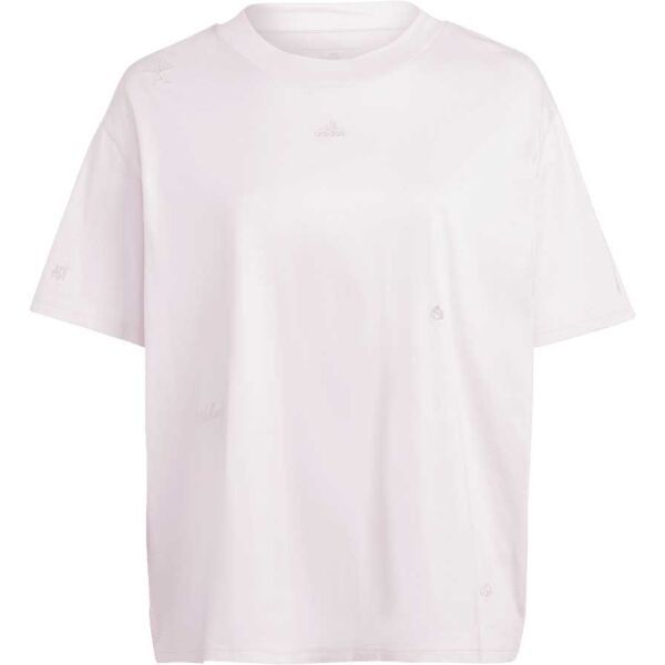 adidas adidas BLUV Q1 BF T INC Ženska plus size majica, ružičasta, veličina