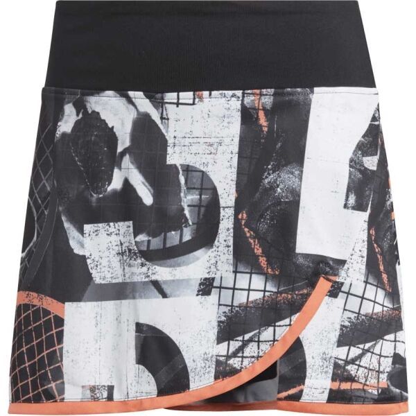 adidas adidas CLUB GRAPHSKIRT Ženska suknja za tenis, crna, veličina
