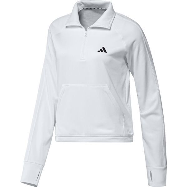 adidas adidas GG 1/4 ZIP Ženska dukserica, bijela, veličina