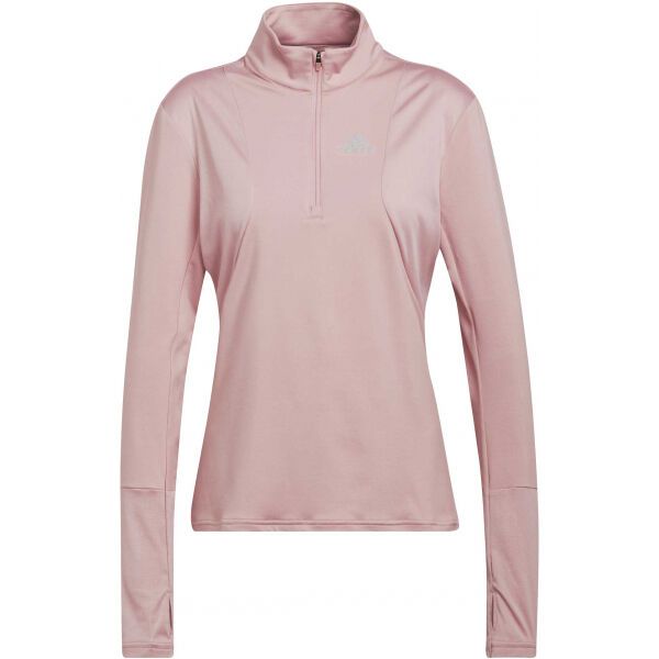 adidas adidas OTR 1/2 ZIP Ženska majica za trčanje, ružičasta, veličina