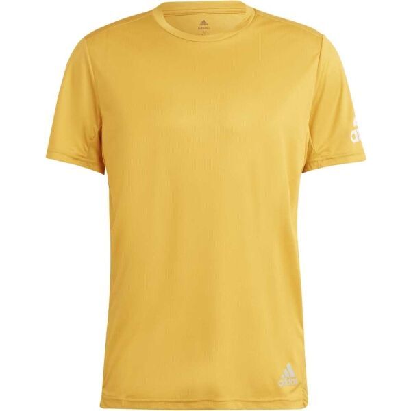 adidas adidas RUN IT TEE M Muška majica za trčanje, žuta, veličina