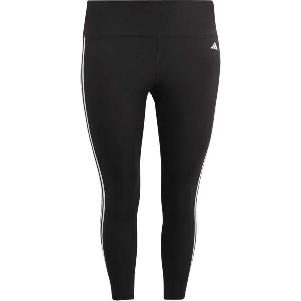adidas adidas TE 3S 78 PS Ženska tajice za vježbanje plus size, crna, veličina