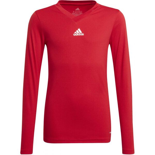 adidas adidas TEAM BASE TEE Y Dječja majica za nogomet, crvena, veličina