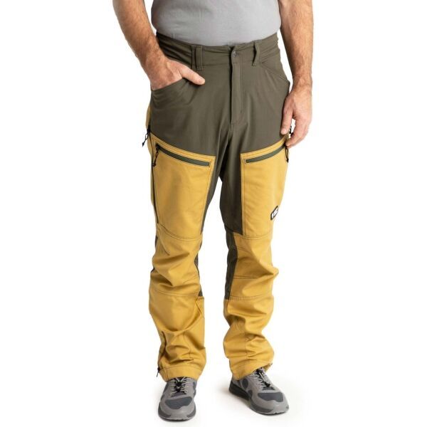 ADVENTER & FISHING ADVENTER & FISHING FUNCTIONAL OUTDOOR PANTS SAND & KHAKI Muške impregnirane hlače, smeđa, veličina