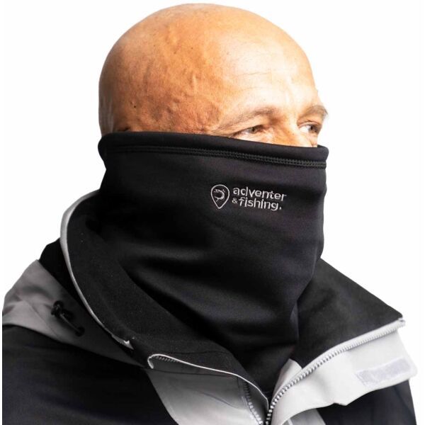 ADVENTER & FISHING ADVENTER & FISHING THERMO NECK GAITER Uniseks funkcionalan topao ovratnik, crna, veličina