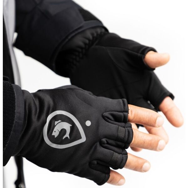 ADVENTER & FISHING ADVENTER & FISHING WARMED GLOVES Muške toplinski izolirane rukavice, crna, veličina