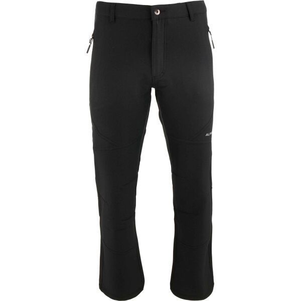 ALPINE PRO ALPINE PRO GREEN Muške softshell hlače, crna, veličina