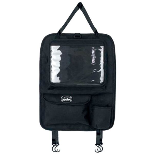 ASALVO ASALVO CAR ORGANIZER Organizer za auto s pretincem za tablet, crna, veličina