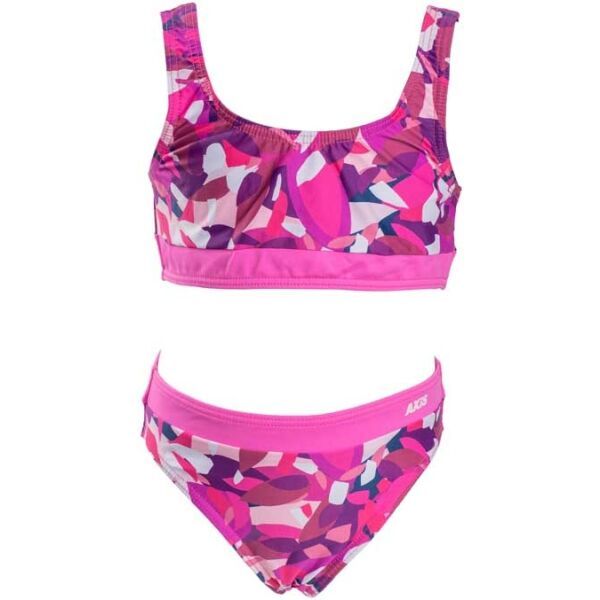 Axis Axis GIRLS' TWO-PIECE SWIMSUIT Dvodijelni kupaći kostim za djevojčice, ružičasta, veličina