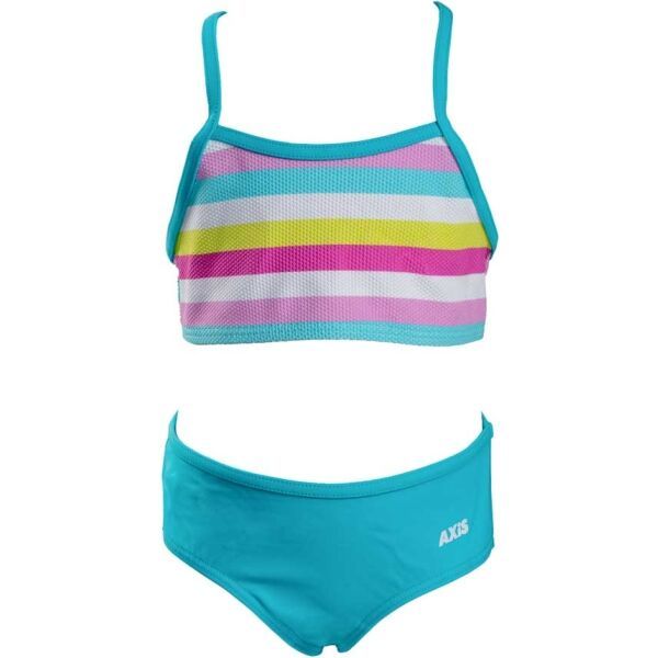 Axis Axis GIRLS' TWO-PIECE SWIMSUIT Dvodijelni kupaći kostim za djevojčice, tirkiz, veličina
