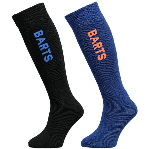 BARTS BARTS BASIC SOCK 2 PACK KIDS 2 para dječjih skijaških čarapa, crna, veličina