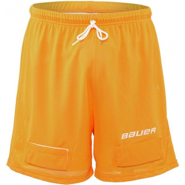 Bauer Bauer CORE MESH JOCK JR Hlače sa štitnikom i pojasom, žuta, veličina