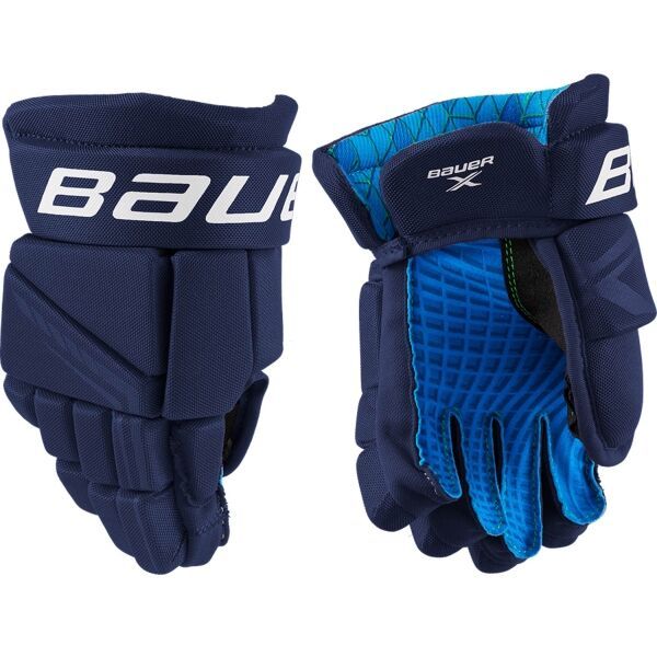 Bauer Bauer X GLOVE YTH Dječje rukavice za hokej, tamno plava, veličina