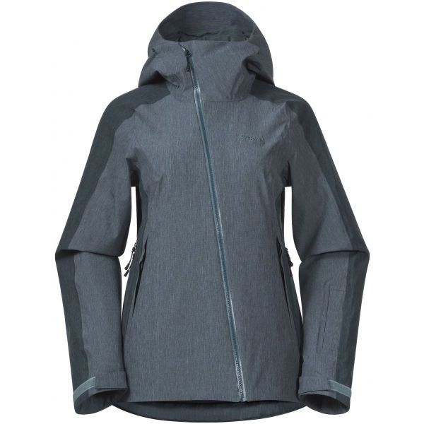 Bergans Bergans HAFJELL INS JKT W Dámská lyžařská bunda, tamno zelena, veličina
