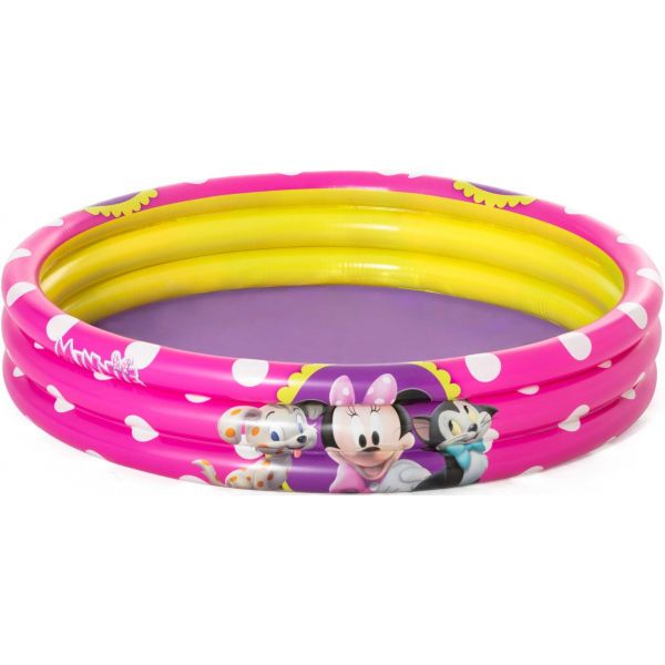 Bestway Bestway MINNIE 3 RING POOL Dječji bazen, ružičasta, veličina
