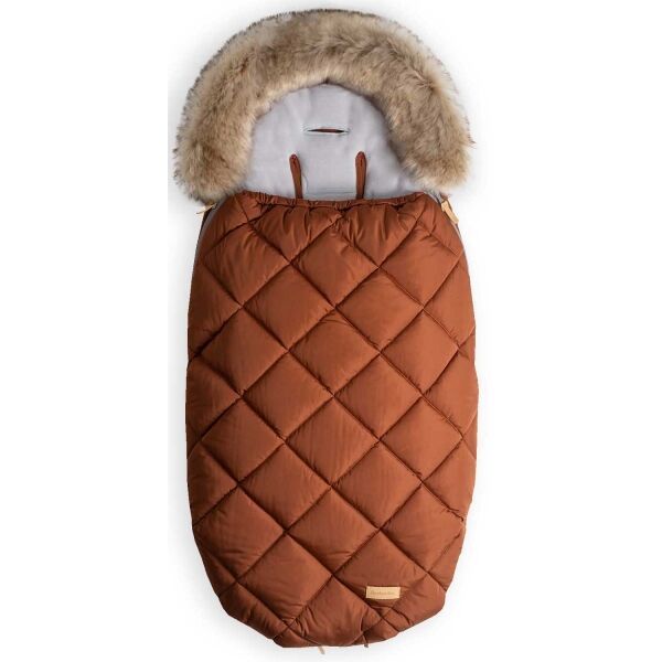BEZTROSKA BEZTROSKA FUR BAG 100 cm Vreća za spavanje za kolica, smeđa, veličina