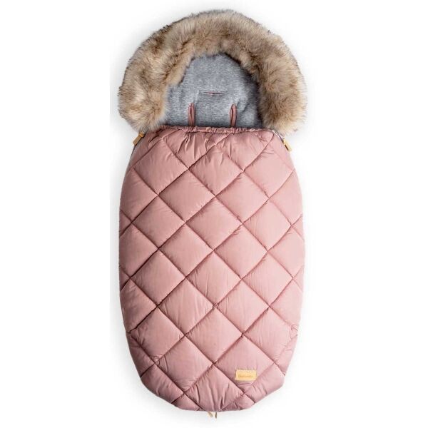 BEZTROSKA BEZTROSKA FUR BAG 110 cm Vreća za spavanje za kolica, ružičasta, veličina