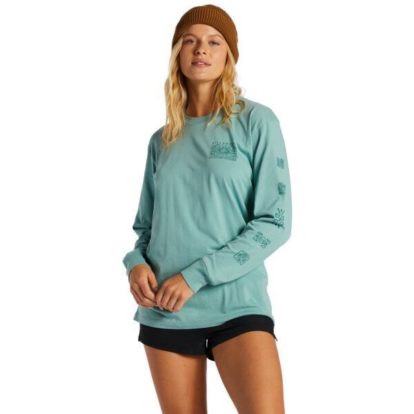 Billabong Billabong A/DIV LS TEE Ženska majica kratkih rukava, svjetlo plava, veličina