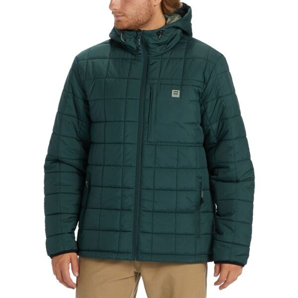 Billabong Billabong JOURNEY PUFFER JACKET Muška zimska jakna, tamno zelena, veličina