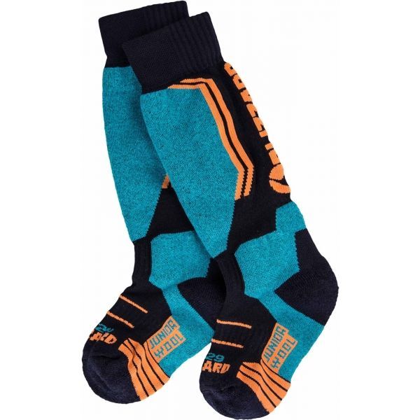 Blizzard Blizzard ALLROUND WOOL SKI SOCKS JR Dječje čarape za skijanje, plava, veličina
