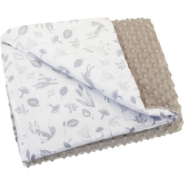 BOMIMI BOMIMI MINK BLANKET Dětská oboustranná deka, bež, veličina